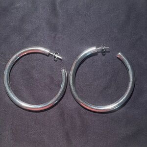 Sterling Silver Hoop Earrings